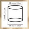 Batik Lamp Shade – Measurement Diameter 13 x 9inch-min Lamp shade in batik Bima