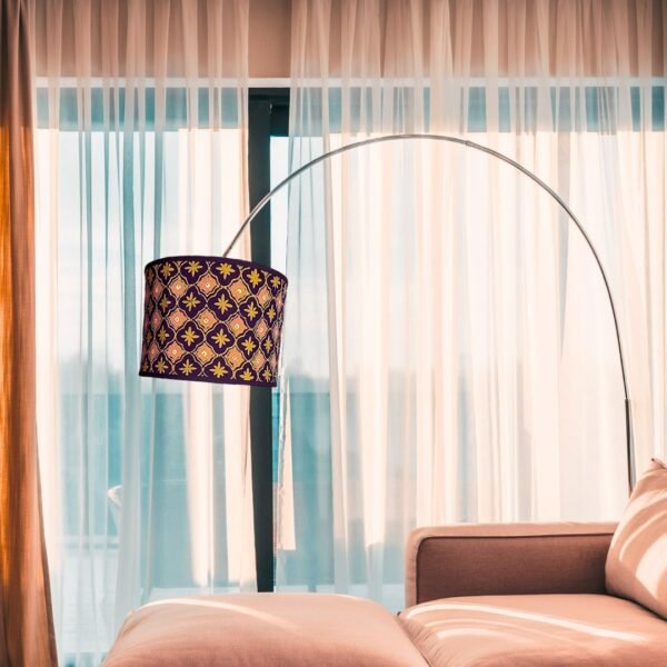 Batik Shades – Bima pendant lamp shade interior-min Lamp shade in batik Bima