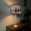 Lamp shade in batik Garis