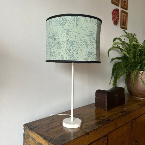 Batik Shades – Rimbun as table lamp-min Lamp shade in batik Rimbun