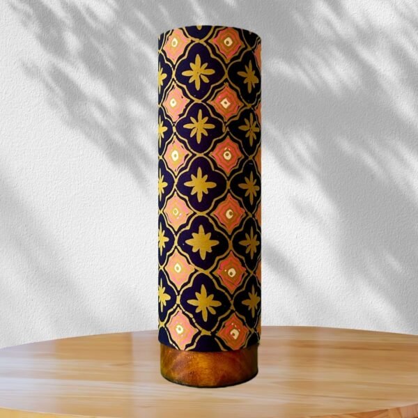 Eka table lamp – Bima-min Eka lamp in batik Bima