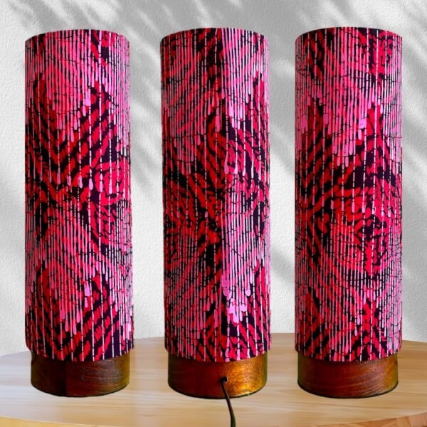 Eka table lamp-Rona-360 view-min Eka lamp in batik Rona