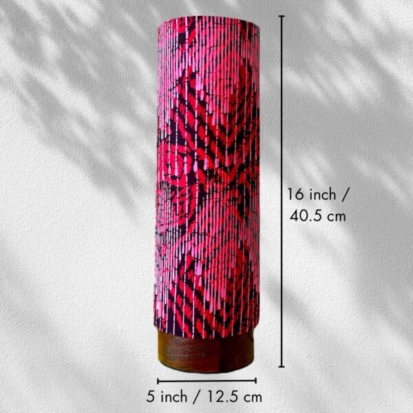 16 inch 40.5 cm – 7 Eka lamp in batik Rona